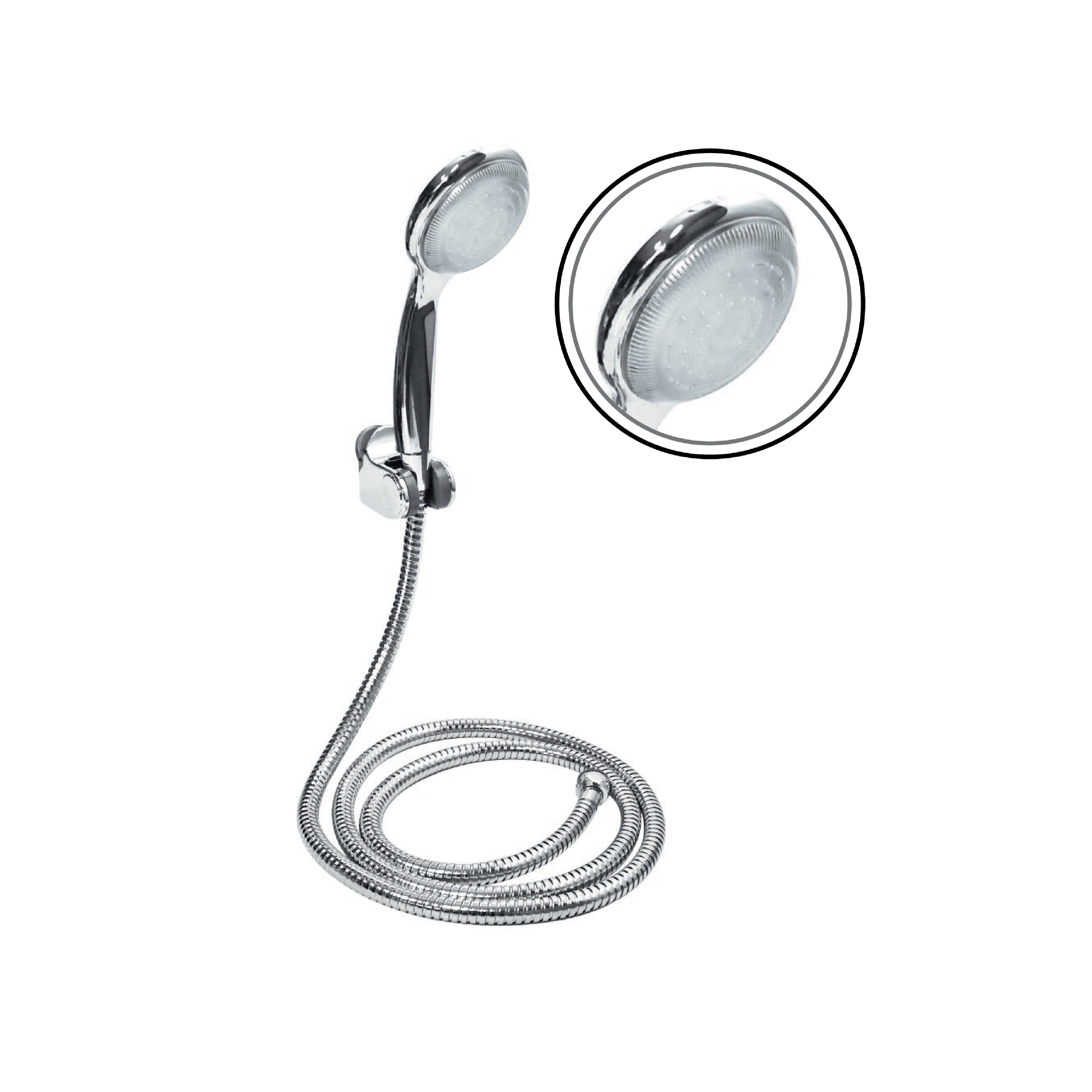 Ducha Teléfono Led C/Manguera Barcelona TH-1814 Fratelli